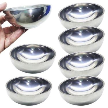 Imagem de Kit com 6 Cumbucas Tigela Pote 250ml Bowl para Caldo Sopa Sobremesa So