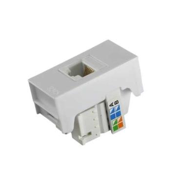 Imagem de Módulo Tomada Tomada Rede Rj45 - Linha Slim - Ilumi