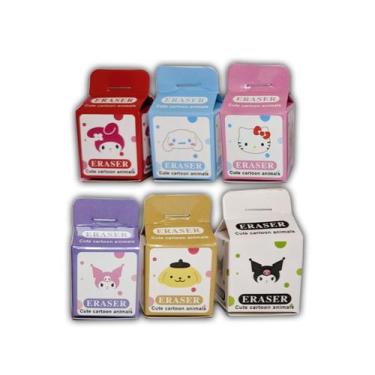 Imagem de Borracha Milk Sanrio Hello Kitty Mini Recortávél Colorida - Importado