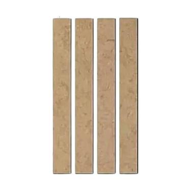 Imagem de Kit 22 Ripas Mdf Rustico Lambri Madeira Shiplap 5Cm Parede