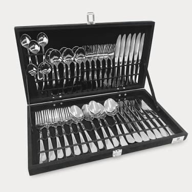 Imagem de Faqueiro Estojo Madeira Veludo 42PC Olimpia Hercules 1555-42ET