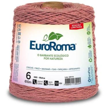 Imagem de Barbante Color Nº 6 610m 600g Malva 580 Euroroma