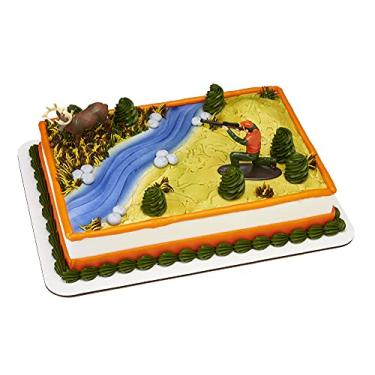 Imagem de Decopac Deer Hunting Cake Decorating Set Multi, Deer 3.1" x 1.35" x 3.1"; Hunter 3.4" x 1.35" x 2.65"