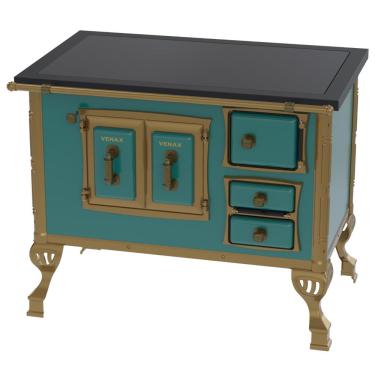 Imagem de Fogao a Lenha Venax GII n 2 Colonial Premium Turquesa SE