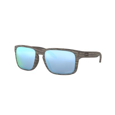 Imagem de Óculos de Sol Oakley Polarizado Holbrook 0OO9102 9102J9 Tam 55 / Cinza - Lentes Prizm Deep Water Polar
