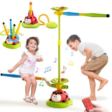Imagem de Jogo Musical Jump Toys Powza 5 em 1 Toss Ring para crianças de 4 a 8 a