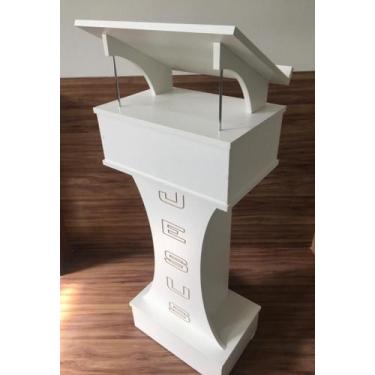 Imagem de Púlpito Para Igreja Palanque Palestras Alta Qualidade Mdf - B&D Arte e