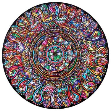 Imagem de Puzzle Bgraamiens Mandala Petals 1000 peças para adultos/crianças