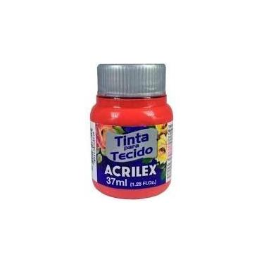 Imagem de Tinta de tecido Acrilex vermelho natal 984 37ml