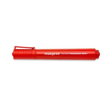 Imagem de Marcador permanente Maxprint mark+ vermelho