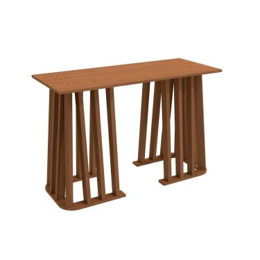 Imagem de Base Mesa de Jantar Alteia BA50 Madeirado s/ Tampo Canela - Kappesberg