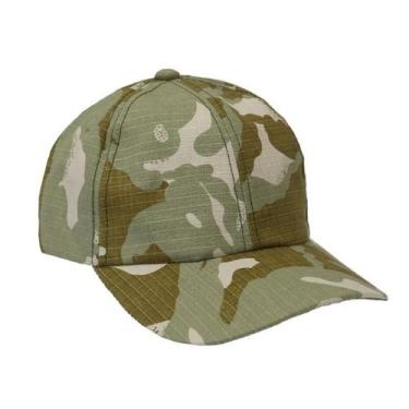 Imagem de Boné Militar Rip Stop Liso Camuflado Desert Storm - Mundo Do Militar