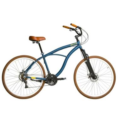 Imagem de Bicicleta BLITZ Aro 29 Terral Beach Cruiser Alumínio 21v Freio á Disco (Azul, 18)