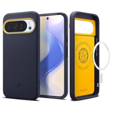 Imagem de Capa Spigen para Pixel 10/Pixel 10 Pro, capa Nano Pop MagFit, projetada para Google Pixel 10/Pixel 10 Pro - Azul-marinho-avermelhado