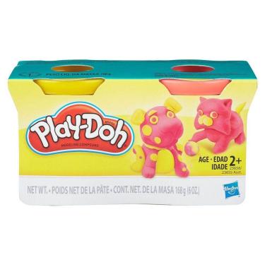 Imagem de Play-Doh Massa de Modelar Rosa e Amarelo - Hasbro