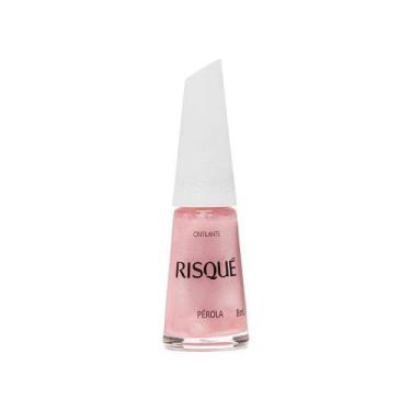 Imagem de Esmalte Risqué Rosas Cintilantes Pérola 8ml - Risque