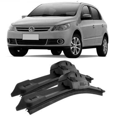 Imagem de Par Palhetas Limpador Parabrisa Gol G5 G6 2008 a 2016 Original Bosch Aerofit 22" 16
