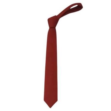 Imagem de Gravata Clássica Semi Slim Terracota  15 Unidades - R E R GRAVATAS