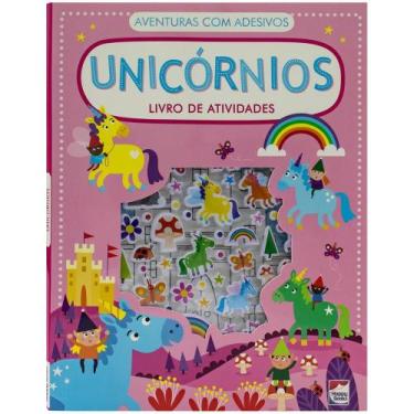 Imagem de Livro - Aventuras com Adesivos - Livro de Atividades: Unicórnios