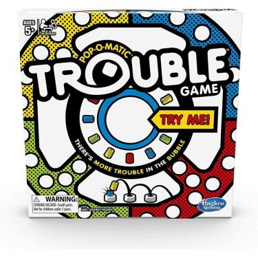 Imagem de Jogo de Tabuleiro Hasbro Trouble Classic Pop-O-Matic Race 5+ Years