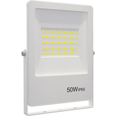 Imagem de Refletor Ultrafino Led Bivolt Branco 6500k 50 Watts - 9394 - Gaya