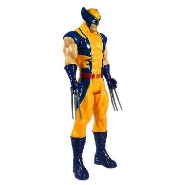 Imagem de Boneco de ação Superhero Avengers Wolverine 30cm PVC - Gloome Store
