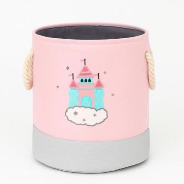 Imagem de Cesto Organizador Armazena Infantil Brinquedos Bebê Portátil - Koti