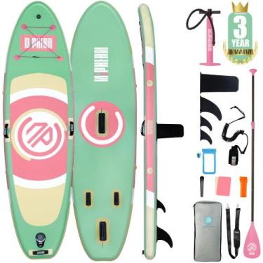 Imagem de Prancha de stand up paddle inflável Niphean com capacidade de 400 kg