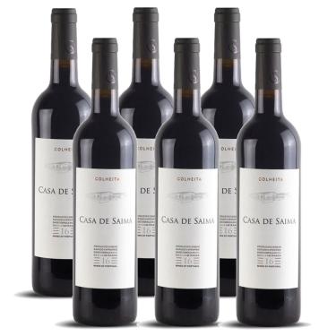 Imagem de Kit 06 Un Vinho Português Casa de Saima Colheita Tinto 750ml