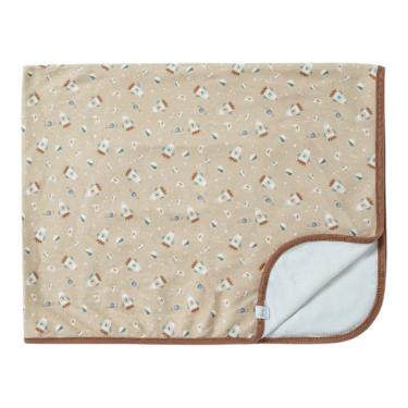 Imagem de Cueiro Bebê Estampado Suedine Be Brave Marrom Café - Hug