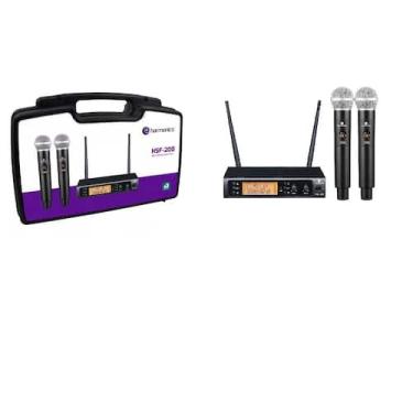 Imagem de Microfone Sem Fio Hsf200 Duplo Harmonics