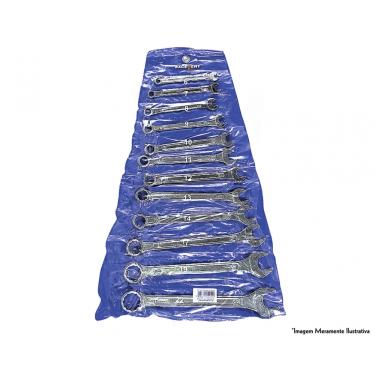 Imagem de Chave Combinada Jg 6-17Mm 10Pcs Importada Blister