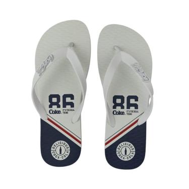 Imagem de Sandália Masculina Coca-Cola Cc4441 Sprint Branco-Masculino
