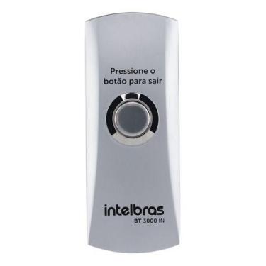 Imagem de Botão De Saída Inox Com Caixa BT 3000 In Intelbras
