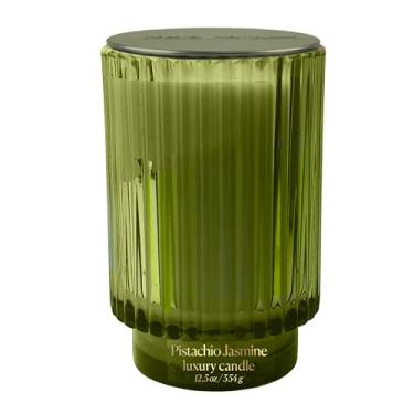 Imagem de Vela de cera Pistache Jasmine Soy Blend, 354 g, por Nicole Miller