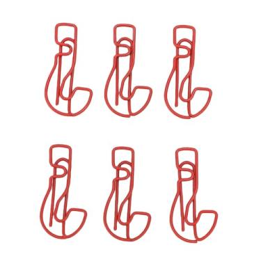 Imagem de SUNGOOYUE Clipes de Papel Em Formato de Ponto de Interrogação, Clipes de Marcadores Fofos para Material Escolar Com Caixa Transparente, Mini Marcador de Ferro de 100 Unidades para Uso Em Escritório