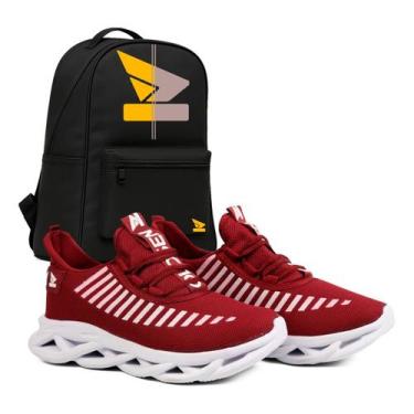 Imagem de Kit tenis corrida masculino treino esportes exercício funcional academ