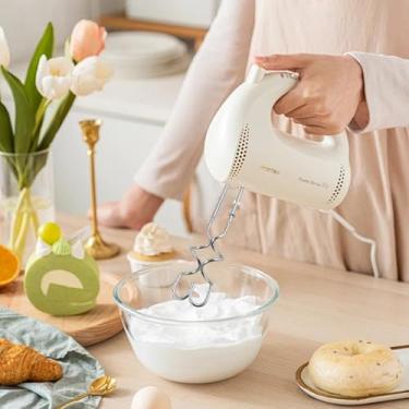 Imagem de 3 peças de batedeira manual de gancho de massa para auxílio de cozinha, gancho de massa de aço inoxidável para batedor de ovos Kitchenaid acessório para auxiliar de cozinha, acessório de batedeira