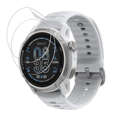 Imagem de NOUKAJU Protetor de tela para COROS APEX 4 42 mm, material TPU, resistente a arranhões, alta transparência, ultrafino, protetor de tela macio para relógio esportivo COROS APEX 4 (42 mm) (vidro não