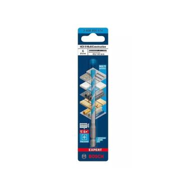 Imagem de Broca Multiconstruction 6x60x100mm Hex9 Bosch 2608900574