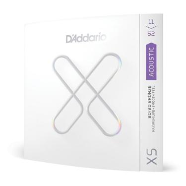 Imagem de Encordoamento Violão Aço Revestido 11-52 D Addario Xs 80-20 [f035]