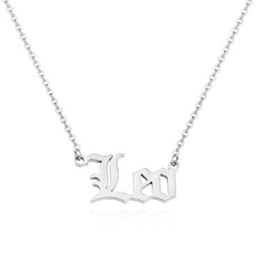 Imagem de Colar feminino com 12 constelações, banhado a prata, pingente de nome de constelação, de aço inoxidável, One size, Metal, Sem Pedra Preciosa