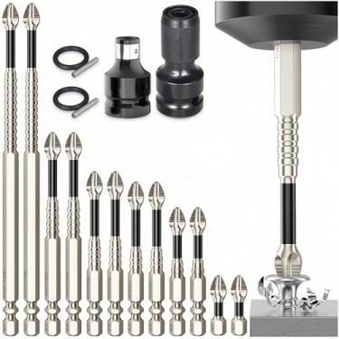 Imagem de YANYULUCKY Conjunto de mini chaves de fenda de precisão, conjunto de chaves de fenda eletrônicas antiderrapantes para profissionais, entusiastas de marcenaria e bricolage, 12 peças k5 conjunto de