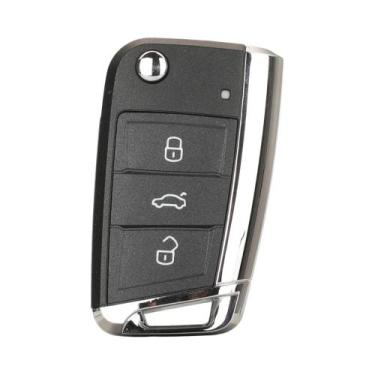 Imagem de Capa De Chave Flip Para VW Golf 7 GTI MK7 Passat B8 Jetta Touran Skoda