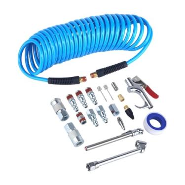 Imagem de Whtkoph Conjunto de Acessórios para Compressores de Ar, Conectores, Bicos de Ar Auxiliares, Engates para Bicicletas, Bolas Esportivas, Produto Direto Da Fábri