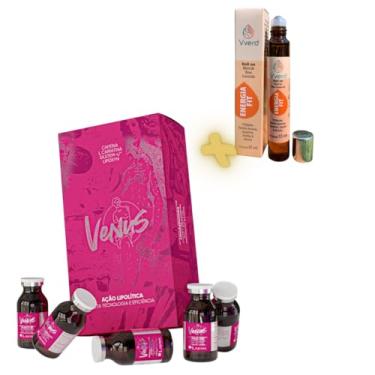 Imagem de 5 Ampolas Venus Lakma Liporedutor + ROLL-ON VVERD ENERGIA FIT