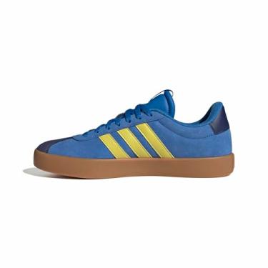 Imagem de adidas Tênis masculino Vl Court 3.0, Azul royal brilhante/enxofre puro/azul escuro, 4