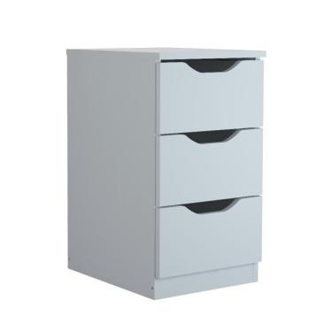 Imagem de Gaveteiro Workspace 3 Gavetas Branco