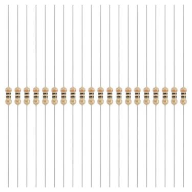 Imagem de YOKIVE 200 peças 1/4W (0,25 Watts) 30 Ohm 5% de resistor de filme de carbono, resistor fixo único de filme de carbono | Ótimo para dispositivos eletrônicos DIY, placas de circuito, sensores
