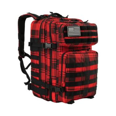 Imagem de Mochila Tática Grande De 45L Para Homens, Bolsa De Assalto Molle Para 